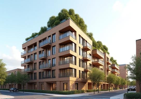 Victoria Heights Apartments – modern residential complex exterior